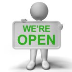 We're Open for Business!!