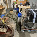 These 315KW motors will both be rewound and overhauled within our workshop